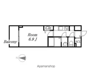 愛知県名古屋市中区丸の内3丁目【マンション】の間取り