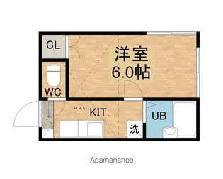 アイコート武蔵浦和【2階】の間取り