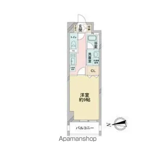 レジディア東桜【2階】の間取り