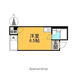 ルミナス福島【5階】の間取り