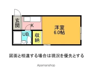 ハイツHANA【105号室】の間取り