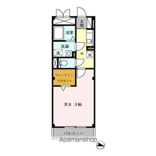 ハイムベルニナ【3階】の間取り