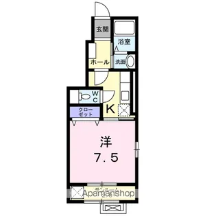 グラース Ⅳ【1階】の間取り