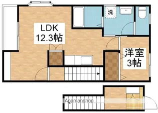 イーストスター【2階】の間取り
