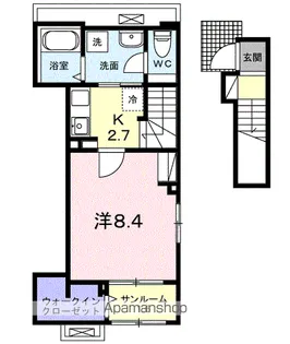 ベル・アンジュ【2階】の間取り