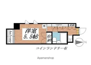 メゾン・ド・セレブラル【11階】の間取り