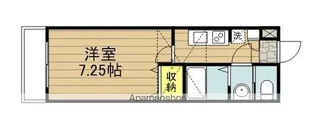 メープルトゥルース【205号室】の間取り