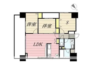 ラグゼナ流山おおたかの森【5階】の間取り