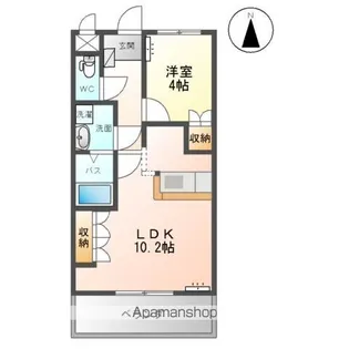 エスポワール【1階】の間取り