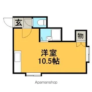 HOLMES【8号室】の間取り