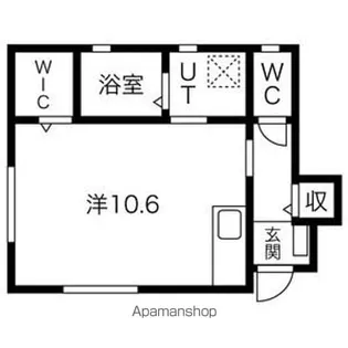 レバンス【1階】の間取り