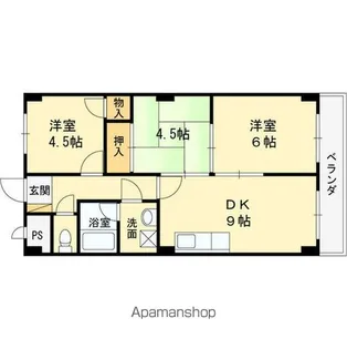 甲子園GH【5階】の間取り