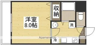 ベルメゾン山田Ⅰ号館【3階】の間取り