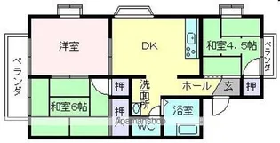 グレイス21【201号室】の間取り