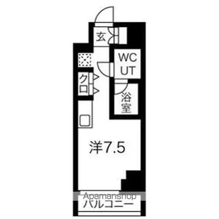クラリッサ横浜ベーネ【3階】の間取り