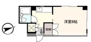 アシスト盛岡マンション【102号室】の間取り