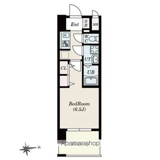 CREST TAPP平安通【2階】の間取り