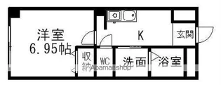 オピュレンス若宮【3階】の間取り