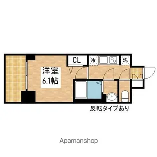 プレサンス丸の内アドブル【7階】の間取り