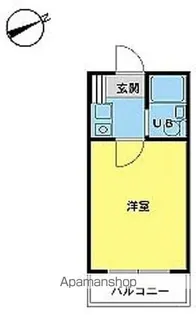 スカイピア阿佐ケ谷【203号室号室】の間取り