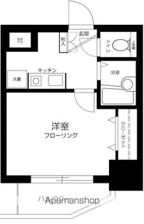 クレアシオン早稲田【2階】の間取り