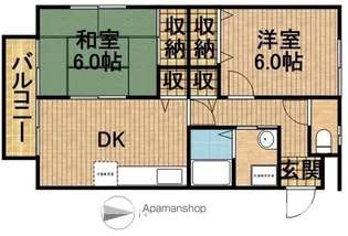 ヴィラコート【2階】の間取り