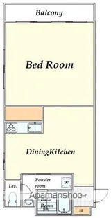 代々木グリーンハイム【3階】の間取り