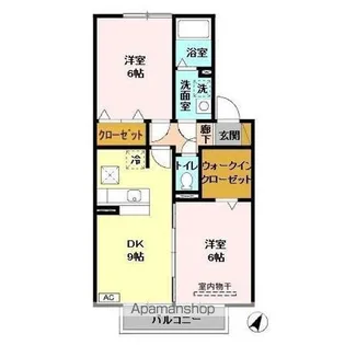 トレグラース C棟【1階】の間取り