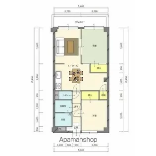 エクステンションヨコエ【3階】の間取り