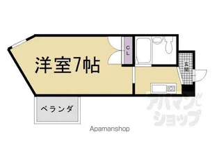 山科SQUARE【311号室】の間取り
