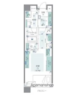 日神デュオステージ杉並井荻【1階】の間取り