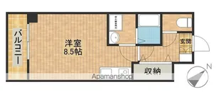 第二我心ヶ丘マンション【2階】の間取り