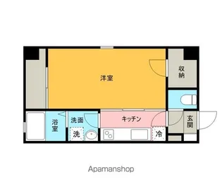 ヴィアーレ北目町【2階】の間取り