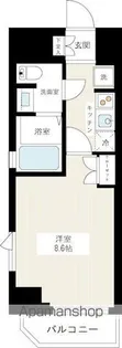 AZEST中野新橋【10階】の間取り