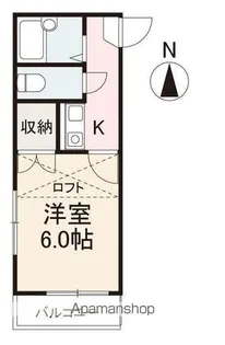 ASHIYAVIVID観光町【207号室】の間取り