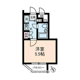 リーセントパレス神木本町【4階】の間取り