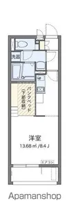 ミランダ宿町【1階】の間取り