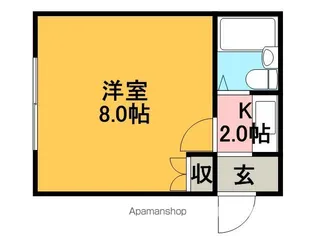 ピアコート前田【3階】の間取り
