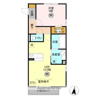 レスポワール B【1階】の間取り