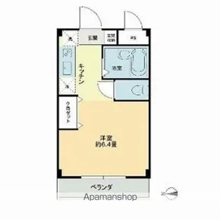 ラ・ピアッザ豊玉【2階】の間取り