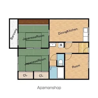 ロジュマンセフィラA棟【1階】の間取り