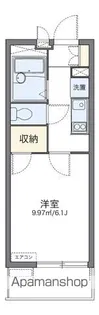 レオパレス晴屋Ⅱ【306号室】の間取り
