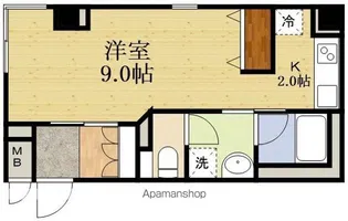 レジデンス高科【1階】の間取り