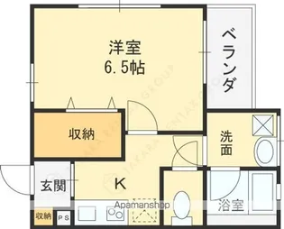ALEGRIA大和田 藤田町【2階】の間取り