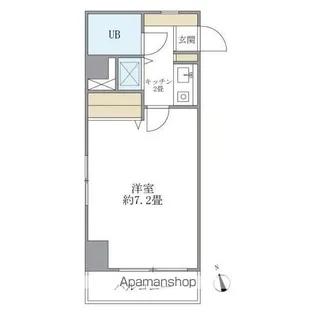 大井町タウンハウス【5階】の間取り