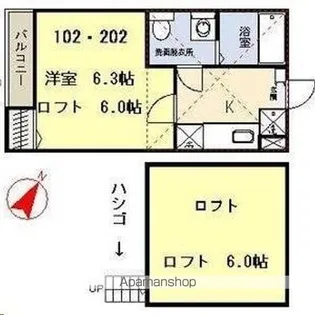 フォレスタ【1階】の間取り