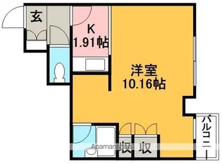 ヴィラ・タンネ【2階】の間取り