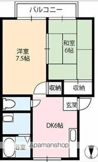 ワールドコーポ(三木町)【2階】の間取り
