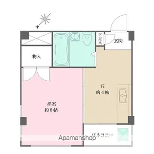 グランドメゾン【1階】の間取り