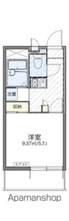 レオパレスラポールⅠ【2階】の間取り